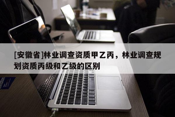 [安徽省]林業(yè)調(diào)查資質(zhì)甲乙丙，林業(yè)調(diào)查規(guī)劃資質(zhì)丙級(jí)和乙級(jí)的區(qū)別
