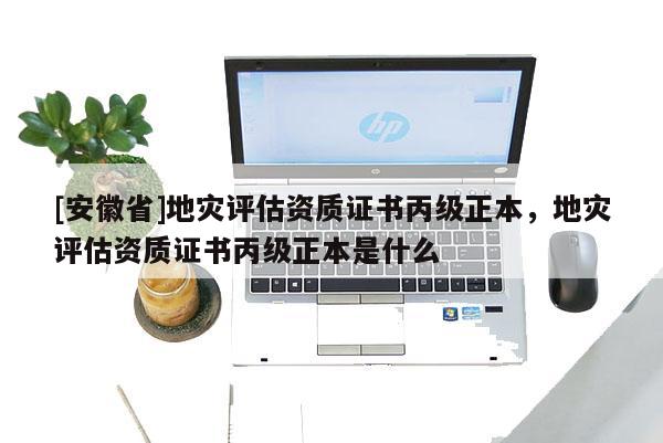 [安徽省]地災(zāi)評估資質(zhì)證書丙級正本，地災(zāi)評估資質(zhì)證書丙級正本是什么