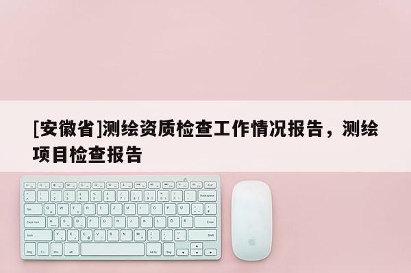 [安徽省]測繪資質(zhì)檢查工作情況報(bào)告，測繪項(xiàng)目檢查報(bào)告