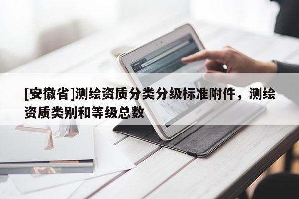 [安徽省]測繪資質(zhì)分類分級標(biāo)準(zhǔn)附件，測繪資質(zhì)類別和等級總數(shù)